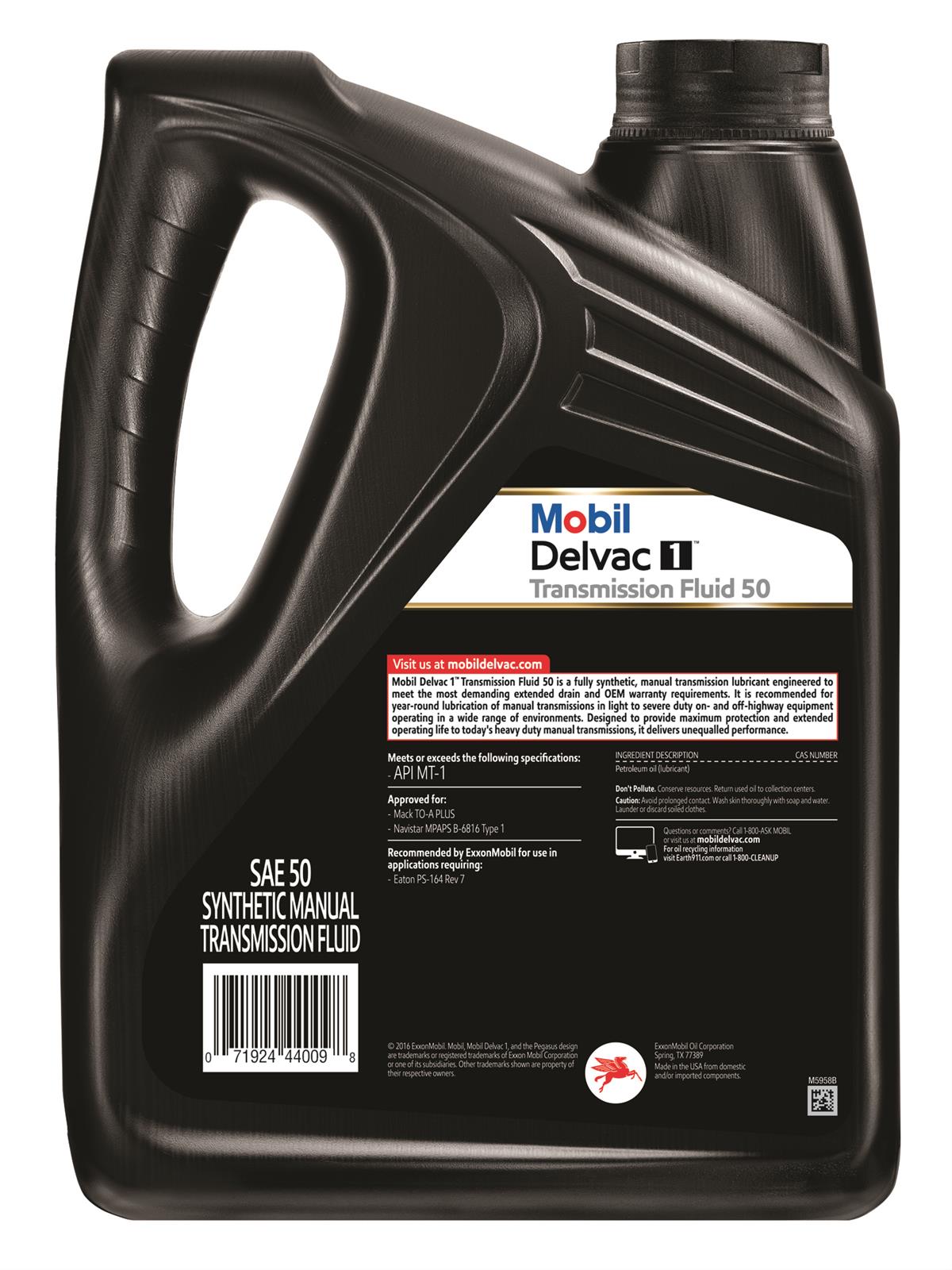 Mobil 122208 Mobil Delvac 1 Transmission Fluid 50 - Zander Auto Parts