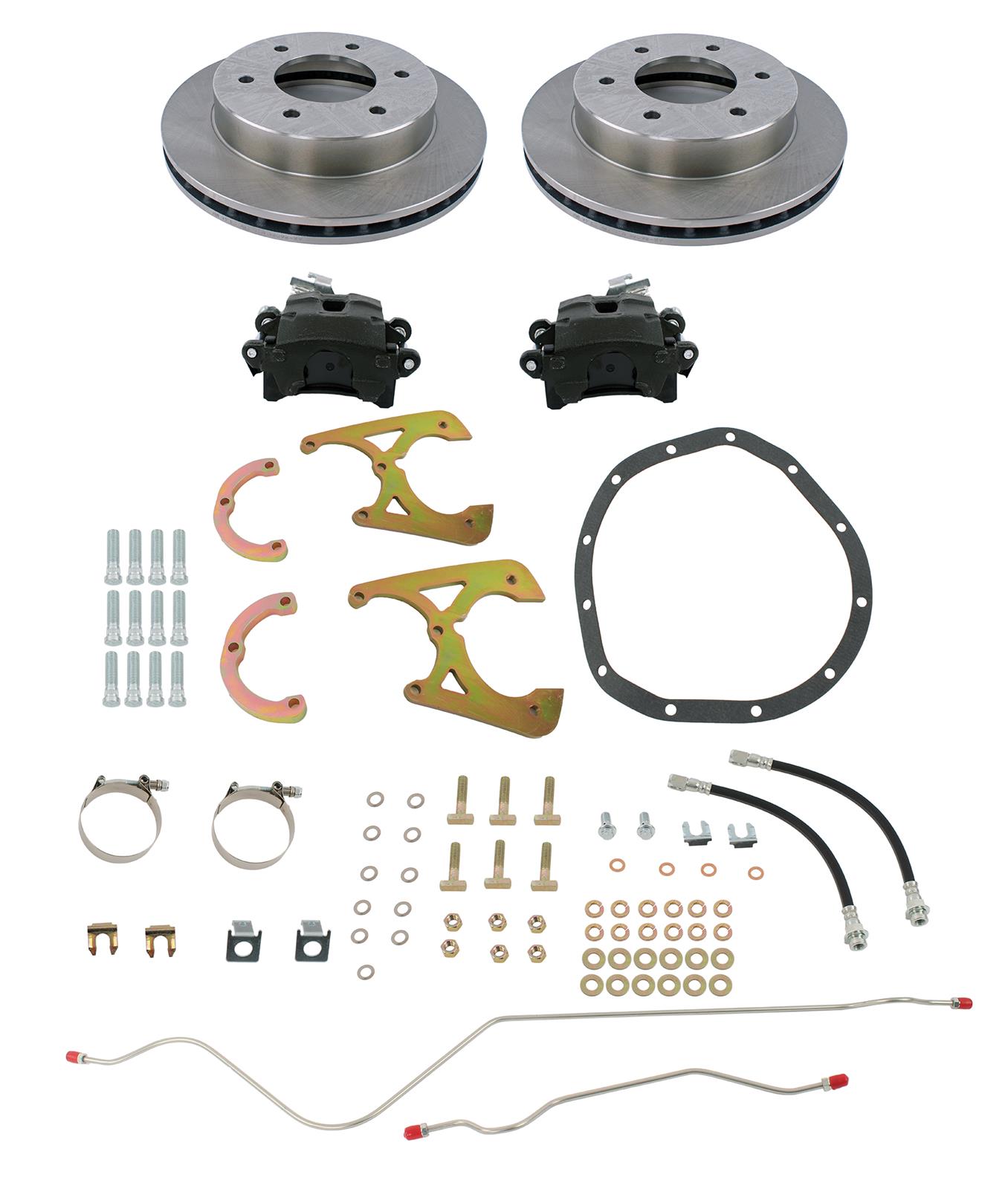 Classic Performance 6772RWBK-6E Classic Performance Rear Disc Brake Kits - Zander Auto Parts