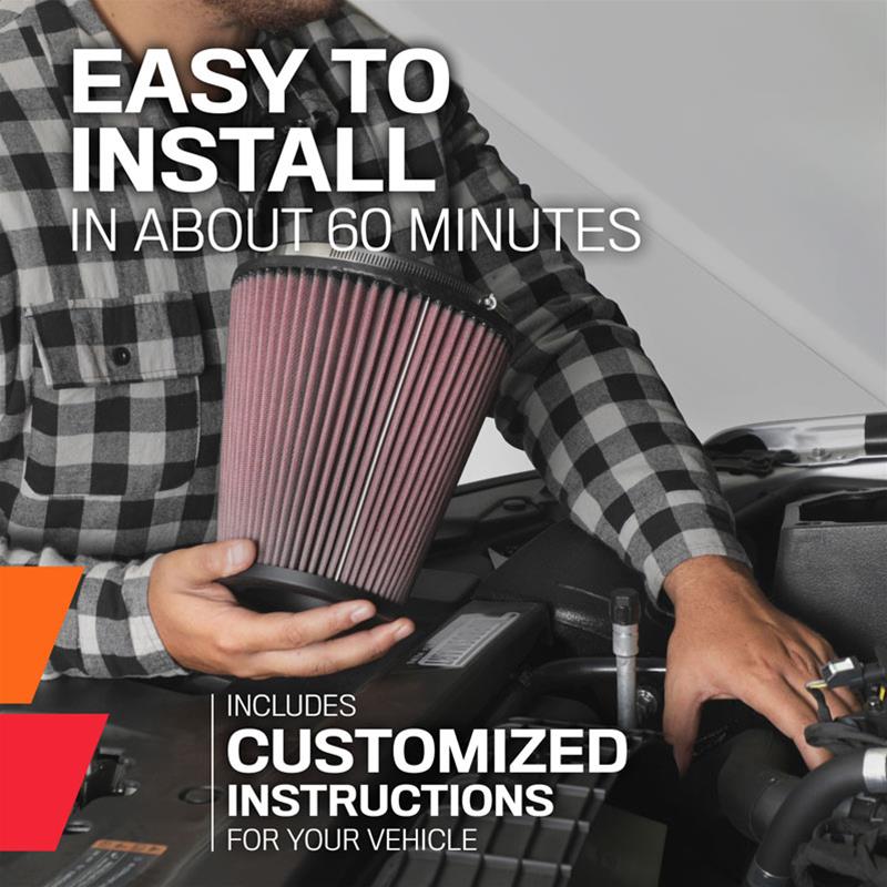 K&N 57-3108 K&N 57 Series FIPK Cold Air Intake Kits - Zander Auto Parts