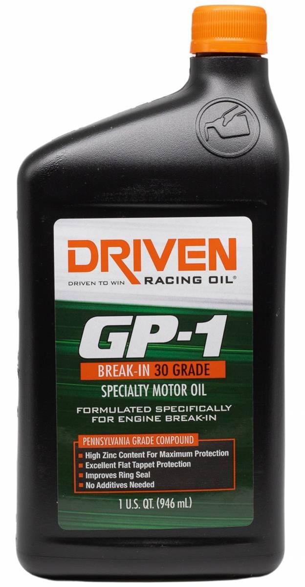 Driven Racing Oil 19336 Driven Racing Oil GP-1 High Performance Break-In Motor Oil - Zander Auto Parts