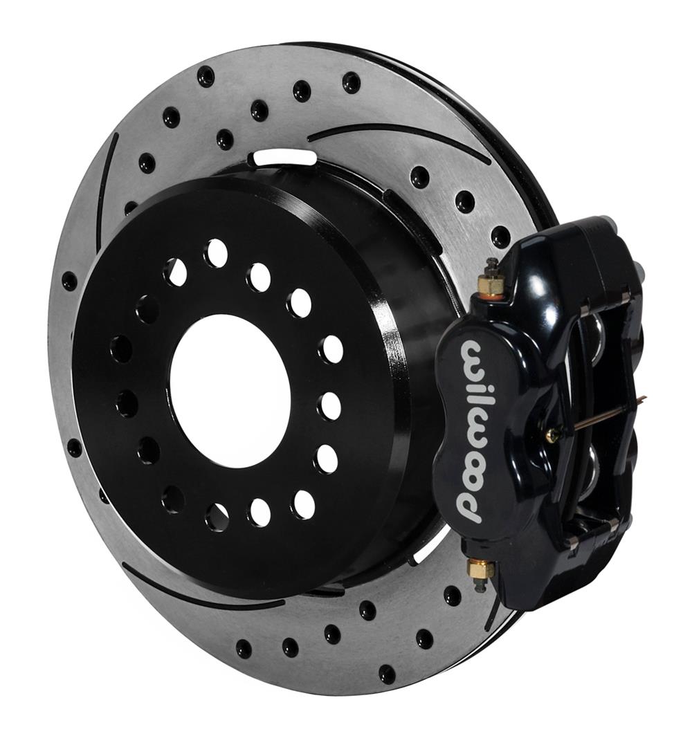 Wilwood Disc Brakes 140-7141-D Wilwood Forged Dynalite Rear Parking Brake Kits - Zander Auto Parts