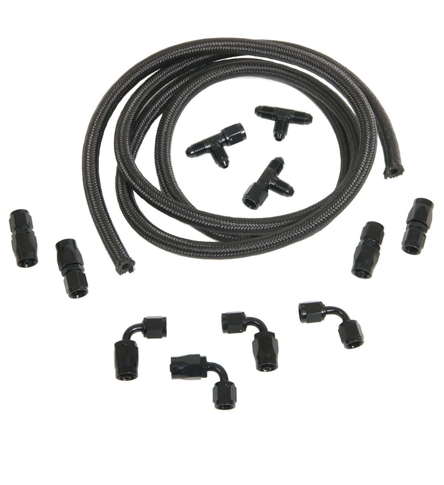 Trick Flow Specialties TFS-306SB601K Trick Flow® Engine Steam Line Hoses for GM LS - Zander Auto Parts