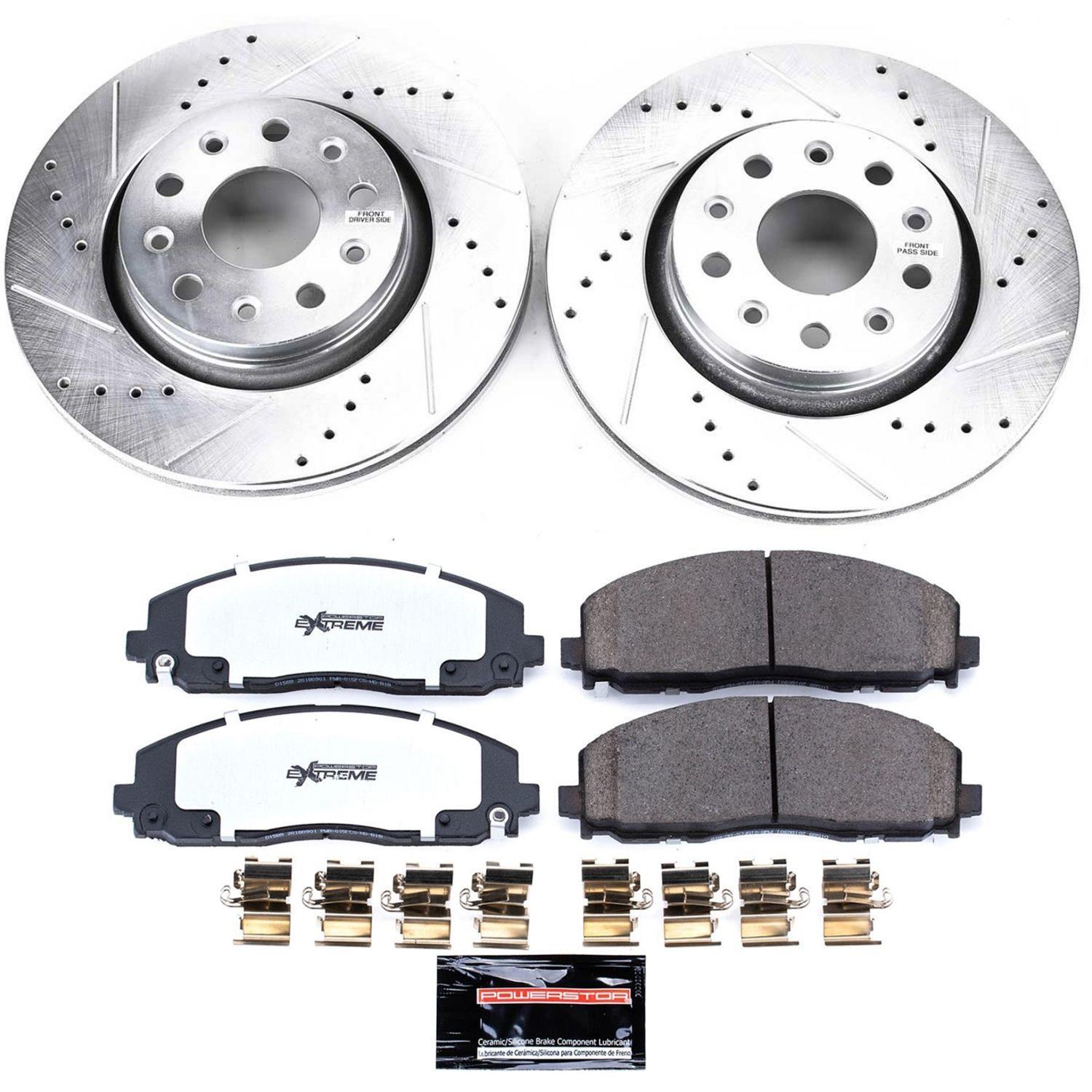 PowerStop K7940-36 PowerStop Z36 Truck and Tow Brake Upgrade Kits - Zander Auto Parts