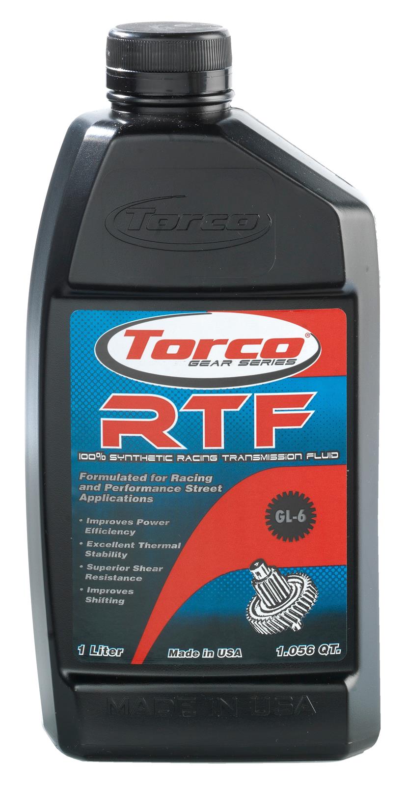 Torco A220015CE Torco RTF Racing Transmission Fluid - Zander Auto Parts