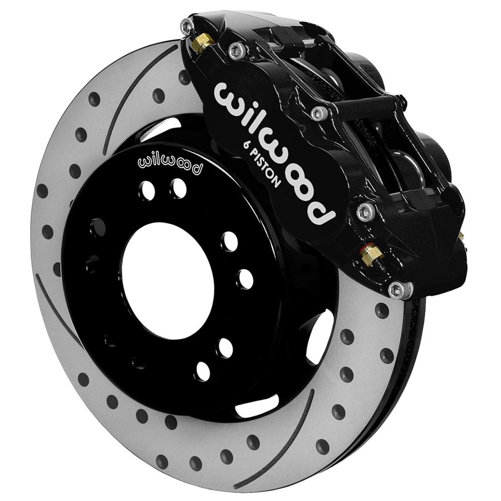 Wilwood Disc Brakes 140-15302-D Wilwood Forged Narrow Superlite 6R Big Brake Front Brake Kits - Zander Auto Parts