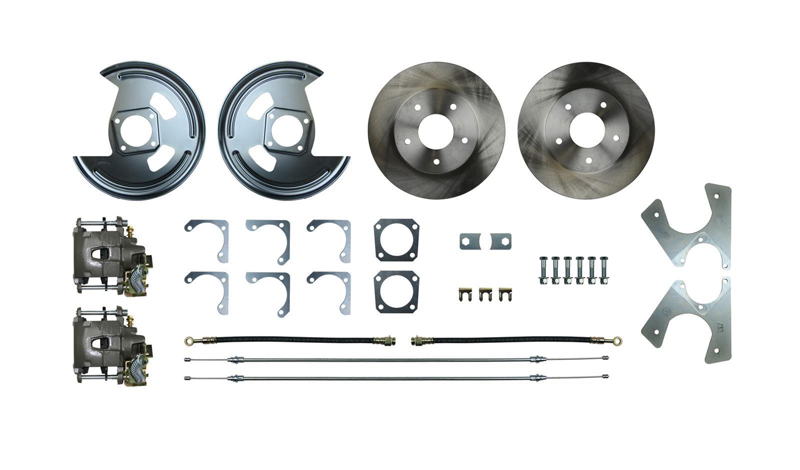 The Right Stuff AFXRD05 The Right Stuff Rear Disc Brake Conversion Kits - Zander Auto Parts