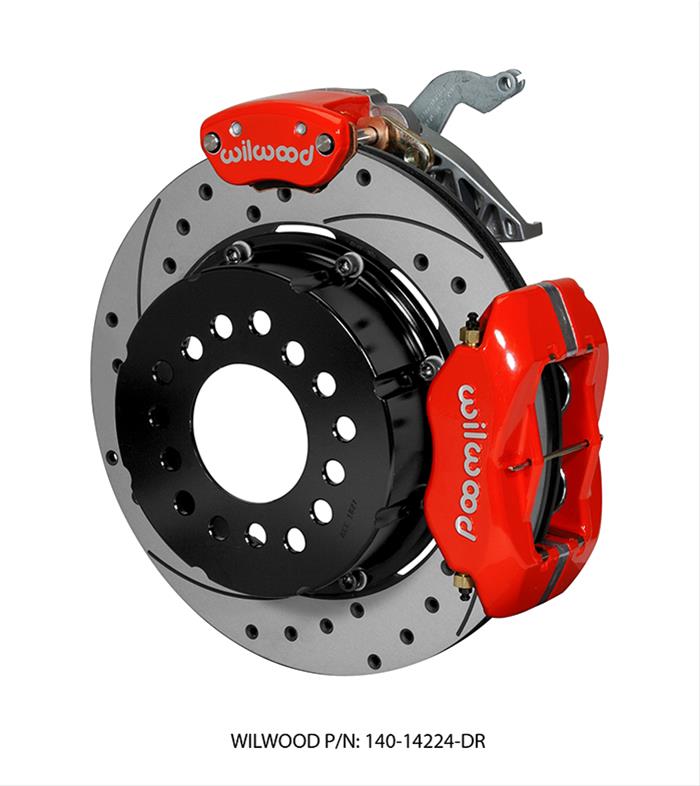 Wilwood Disc Brakes 140-14224-DR Wilwood Forged Dynalite MC4 Rear Parking Brake Kits - Zander Auto Parts