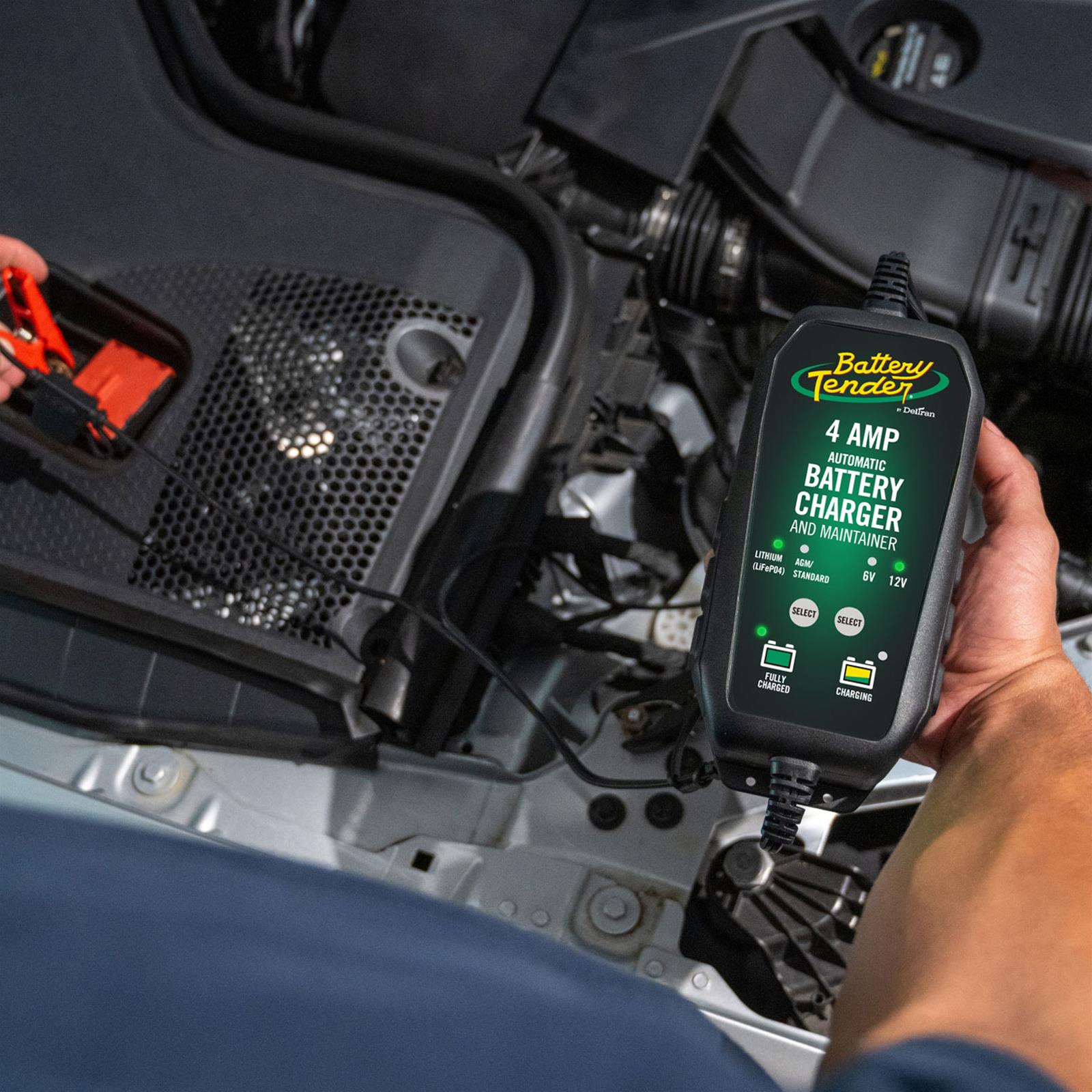 Battery Tender 022-0209-BT-WH Deltran Power Tender 4 Amp Chargers - Zander Auto Parts