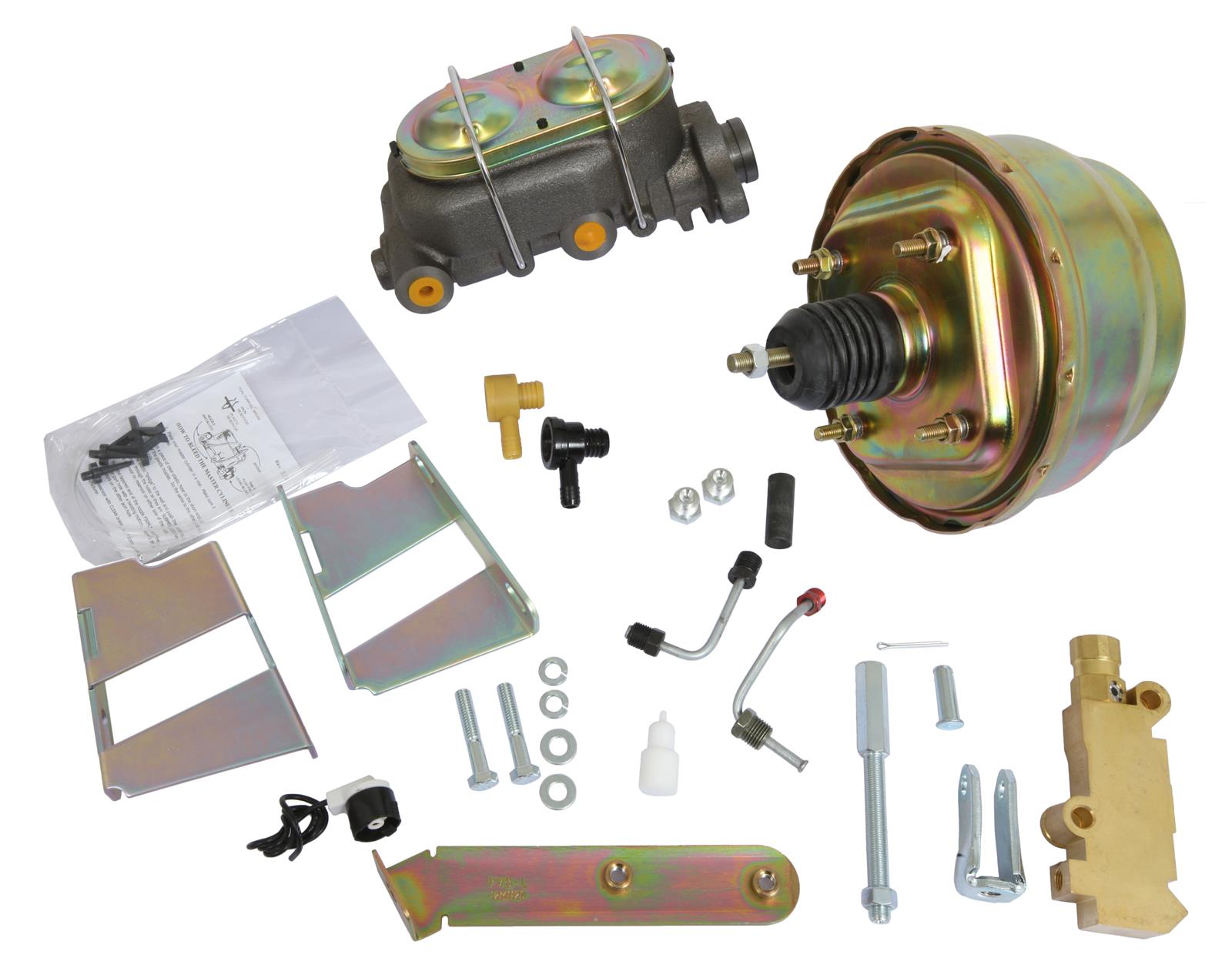 Summit Racing SUM-760244 Summit Racing™ Master Cylinder and Brake Booster Combos - Zander Auto Parts