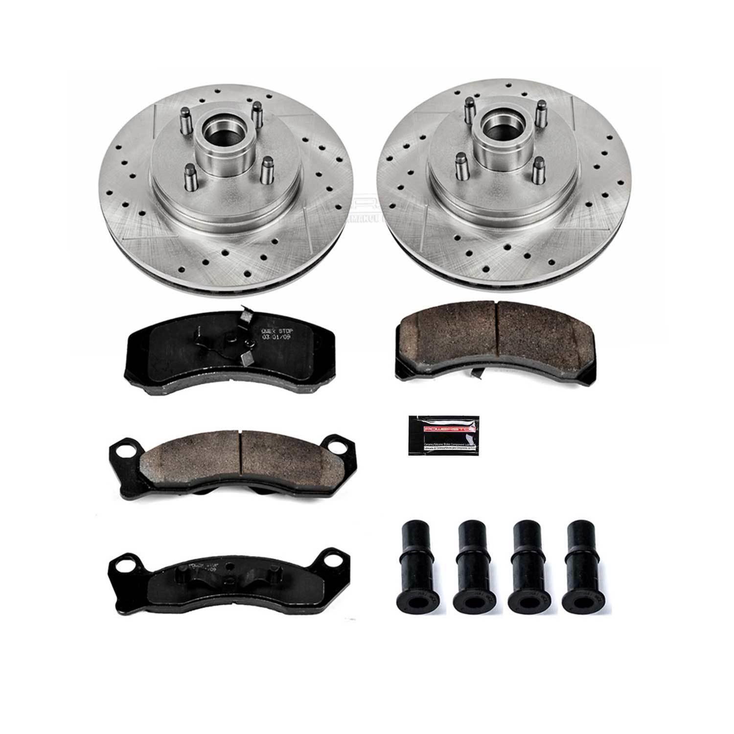 PowerStop K1279 PowerStop Z23 Evolution Sport Brake Upgrade Kits - Zander Auto Parts