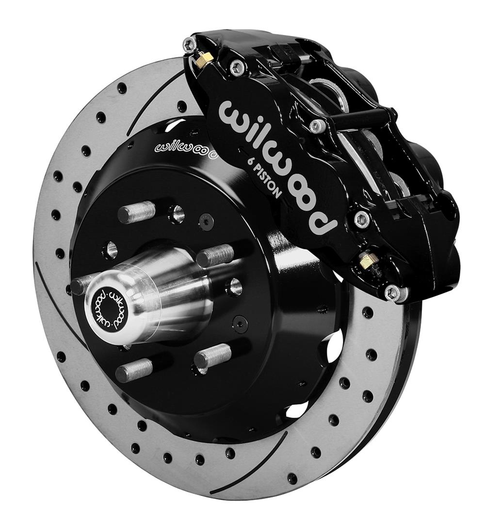 Wilwood Disc Brakes 140-10284-D Wilwood Forged Narrow Superlite 6R Big Brake Front Brake Kits - Zander Auto Parts