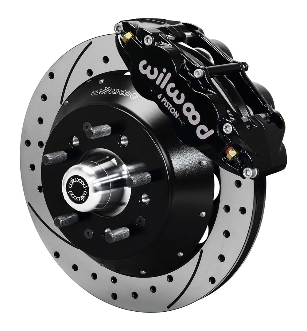Wilwood Disc Brakes 140-9804-D Wilwood Forged Narrow Superlite 6R Big Brake Front Brake Kits - Zander Auto Parts