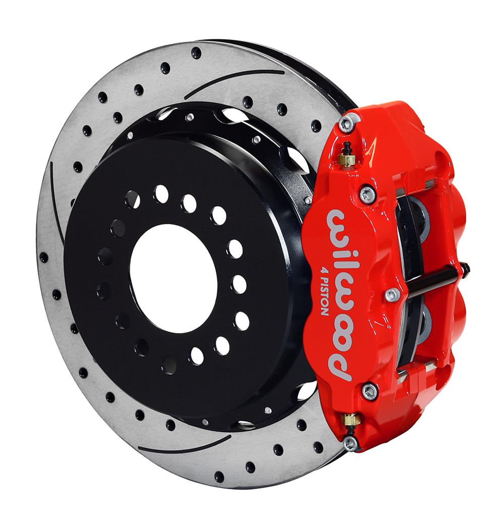 Wilwood Disc Brakes 140-9217-DR Wilwood Forged Narrow Superlite 4R Big Brake Rear Parking Brake Kits - Zander Auto Parts