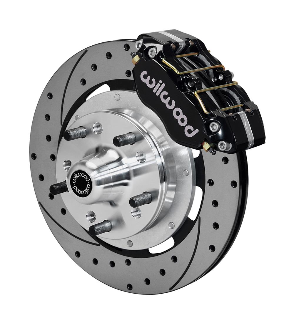 Wilwood Disc Brakes 140-13203-D Wilwood DynaPro Dust-Boot Big Brake Front Brake Kits - Zander Auto Parts