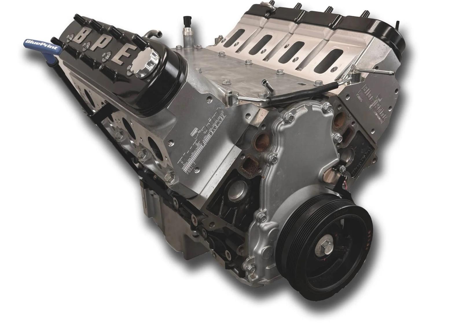 BluePrint Engines PSLS37630CT BluePrint Engines Pro Series Chevy LS 376 C.I.D. 530 HP Long Block Crate Engines - Zander Auto Parts