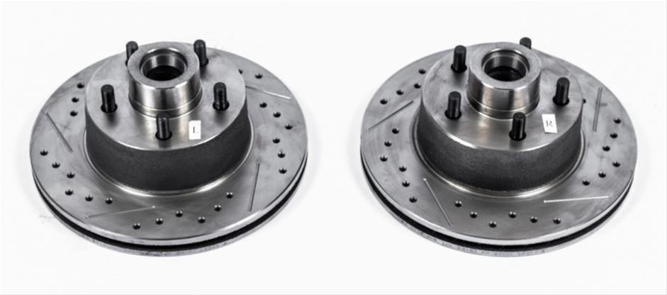 PowerStop AR-8310XPR PowerStop Evolution Drilled and Slotted Rotors - Zander Auto Parts