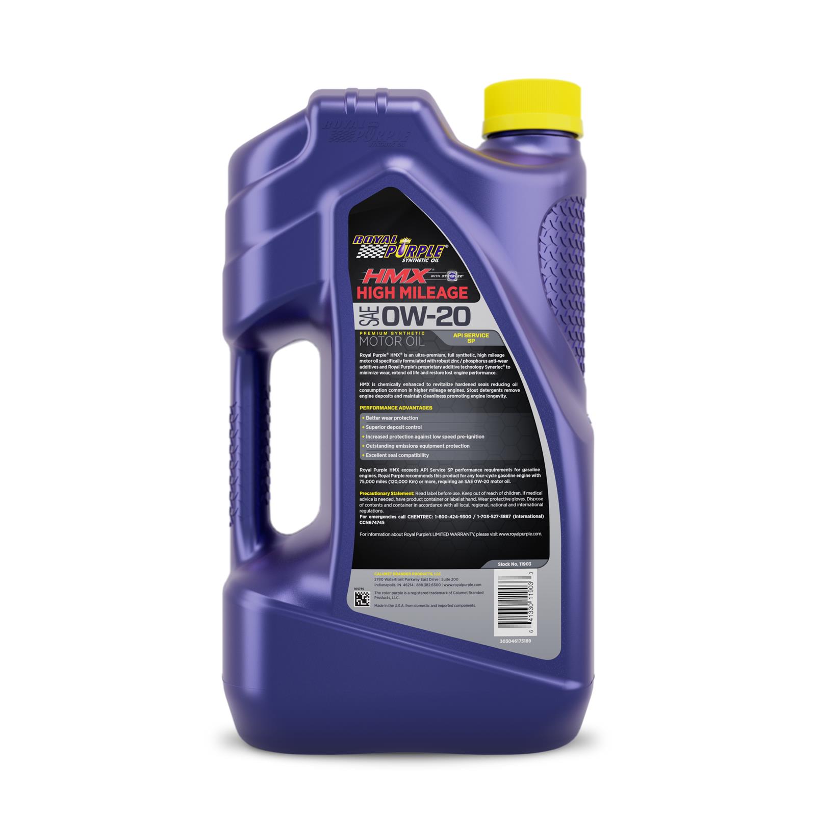 Royal Purple 11903 Royal Purple HMX High-Mileage Motor Oil - Zander Auto Parts