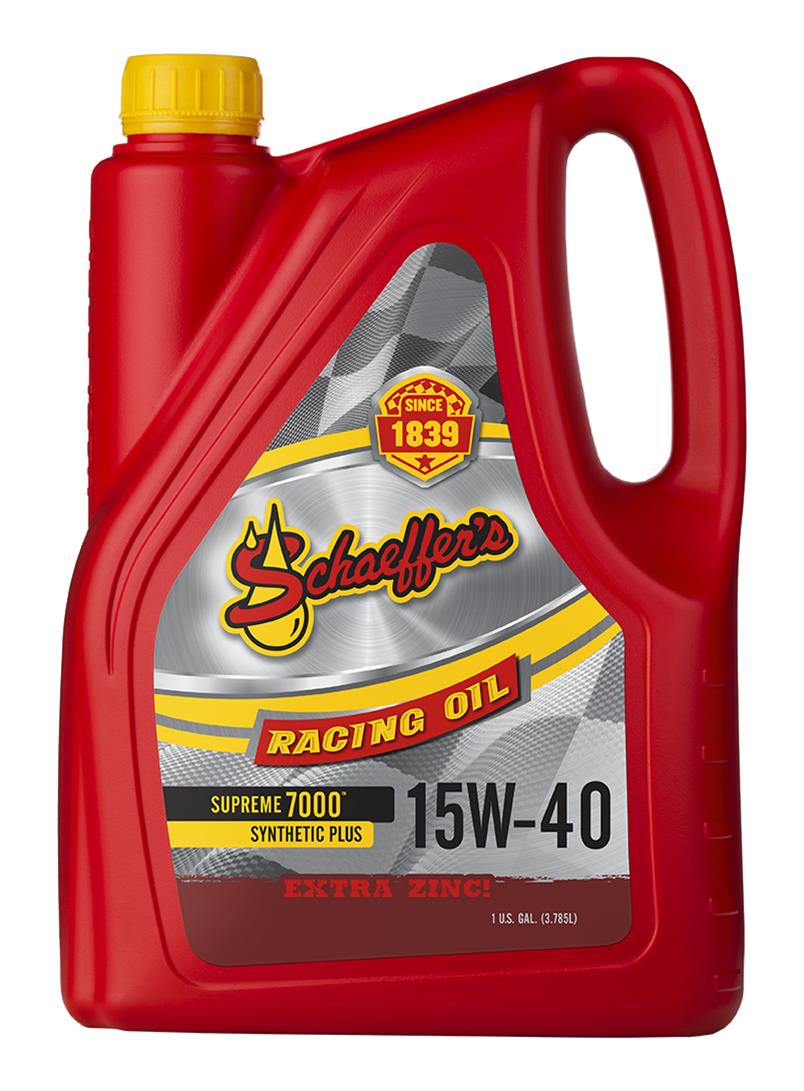 Schaeffer Manufacturing Company 0708-006-1 Schaeffer's Supreme 7000 Synthetic Plus Racing Oil - Zander Auto Parts