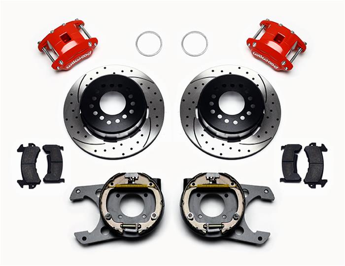 Wilwood Disc Brakes 140-12215-DR Wilwood D154 Rear Parking Brake Kits - Zander Auto Parts