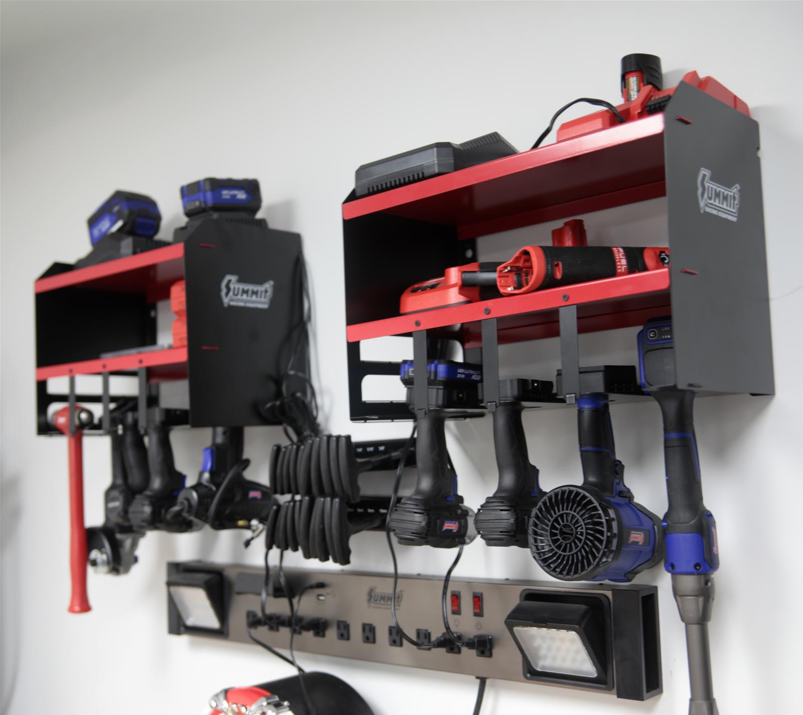 Summit Racing SUM-900223 Summit Racing™ Power Tool Organizing Wall Shelves - Zander Auto Parts