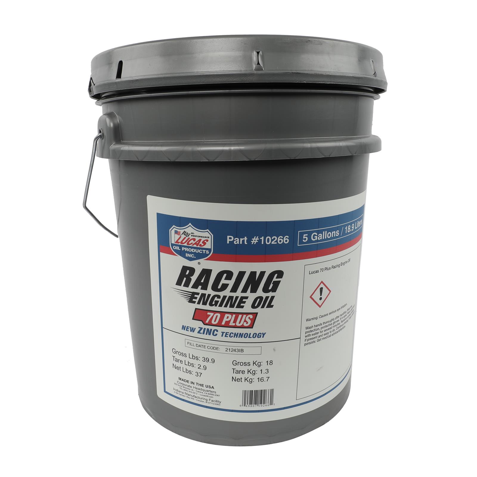 Lucas Oil 10266 Lucas Plus Racing Oil - Zander Auto Parts