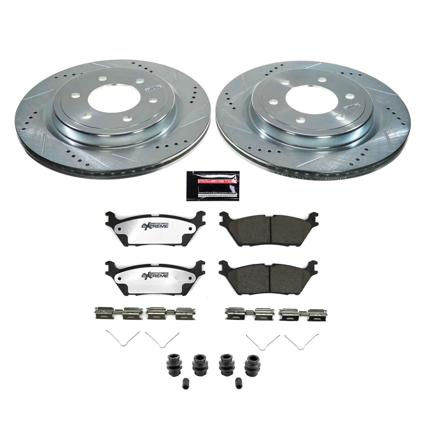 PowerStop K8764-36 PowerStop Z36 Truck and Tow Brake Upgrade Kits - Zander Auto Parts