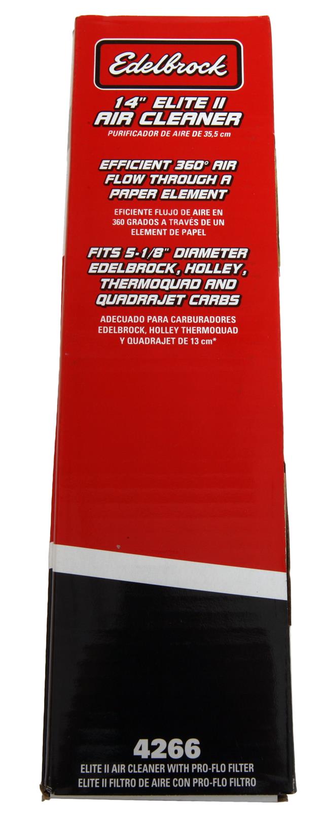 Edelbrock 4266 Edelbrock Elite II Series Air Cleaners - Zander Auto Parts