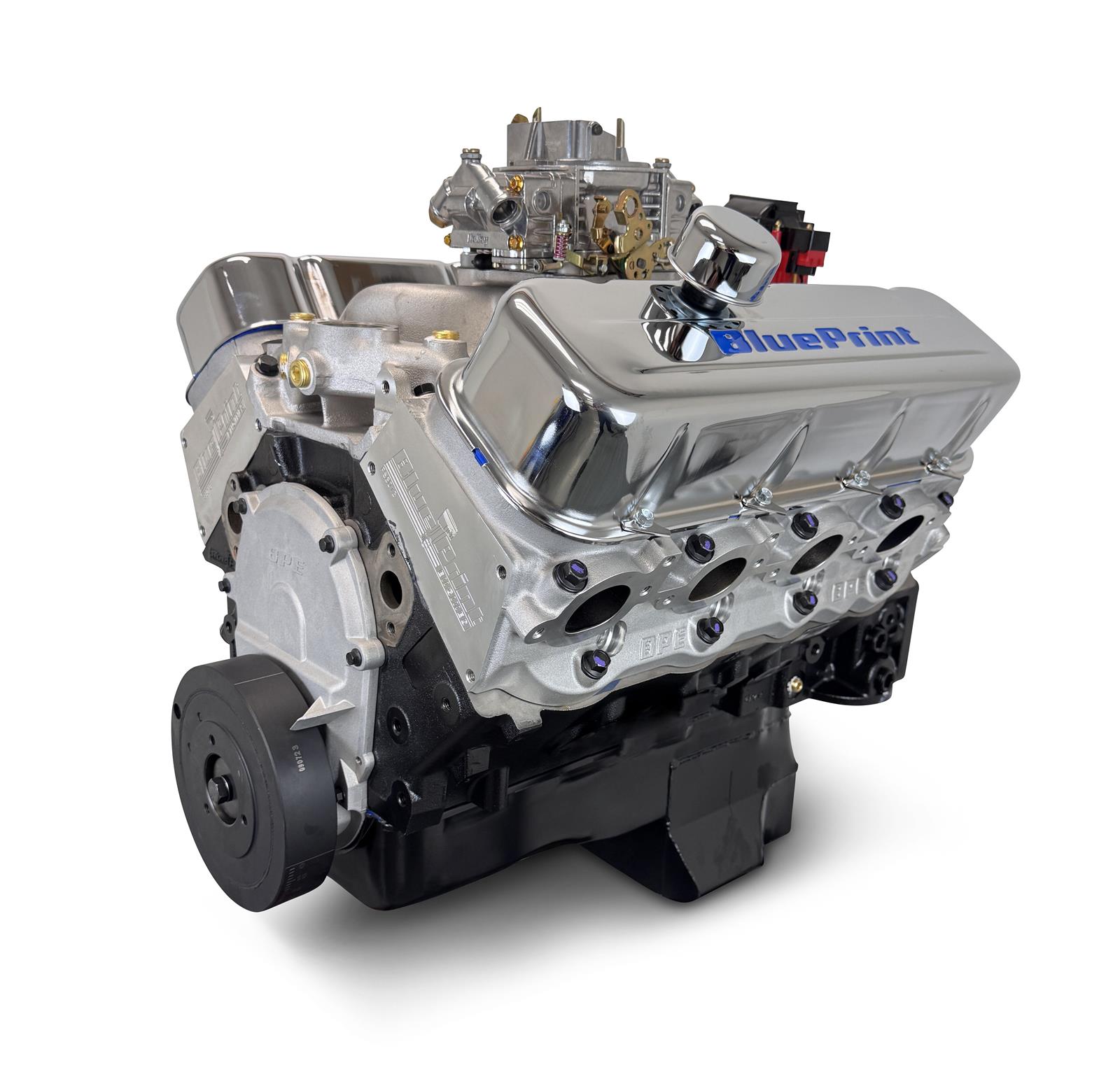 BluePrint Engines BP454CTC BluePrint Engines GM 454 C.I.D. 460 HP Cruiser Dressed Long Block Crate Engines - Zander Auto Parts