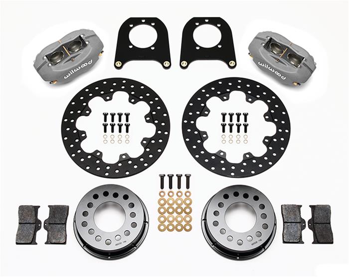 Wilwood Disc Brakes 140-4545-BD Wilwood Forged Dynalite Rear Drag Brake Kits - Zander Auto Parts
