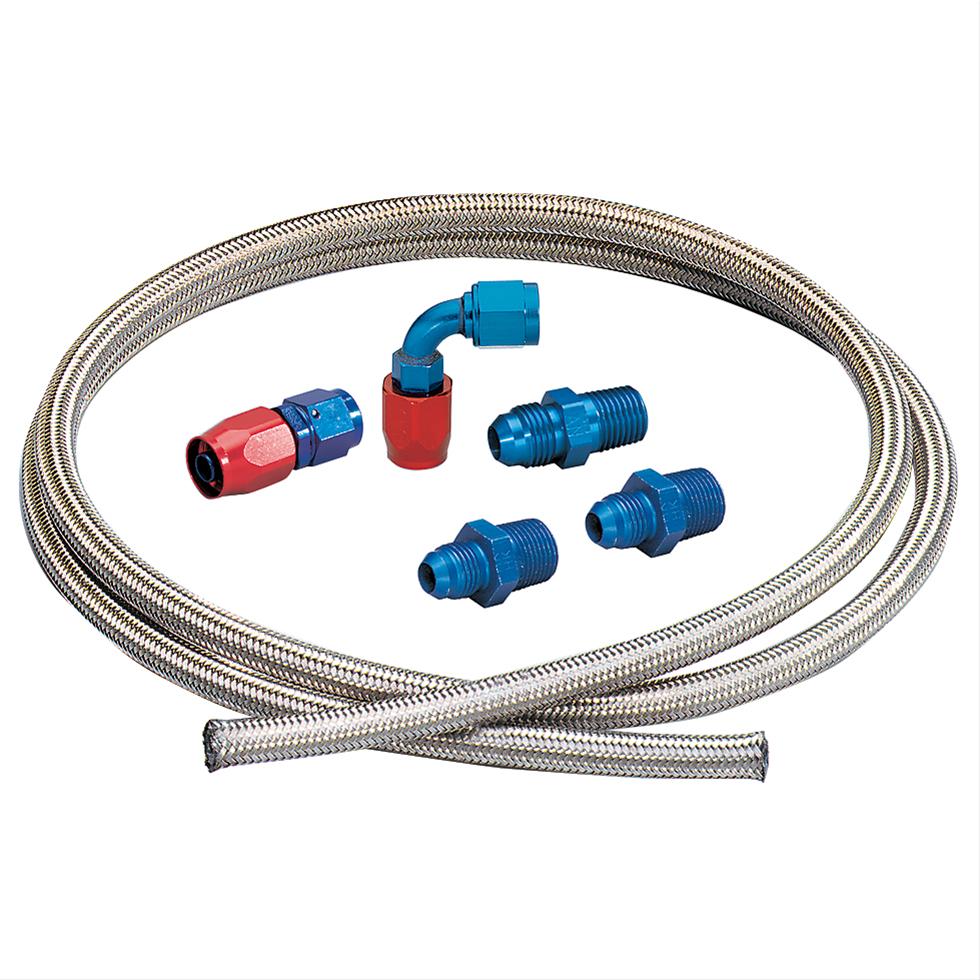 Summit Racing SUM-G3156 Summit Racing™ Aftermarket Pump to Carburetor Fuel Line Kits - Zander Auto Parts