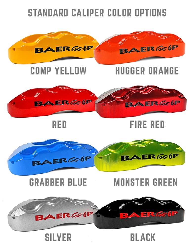 Baer Disc Brake Systems 4301685R Baer Brakes SS4 Disc Brake Systems - Zander Auto Parts
