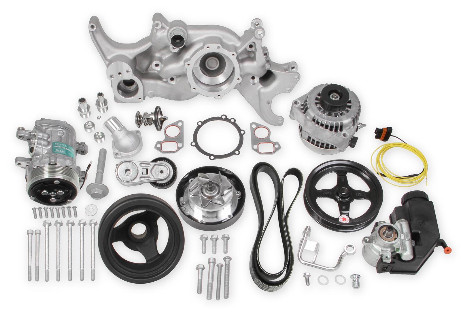 Holley 20-185 Holley Mid-Mount Complete Accessory Systems - Zander Auto Parts