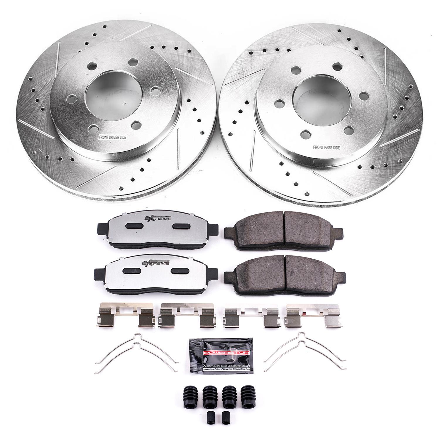 PowerStop K1944-36 PowerStop Z36 Truck and Tow Brake Upgrade Kits - Zander Auto Parts