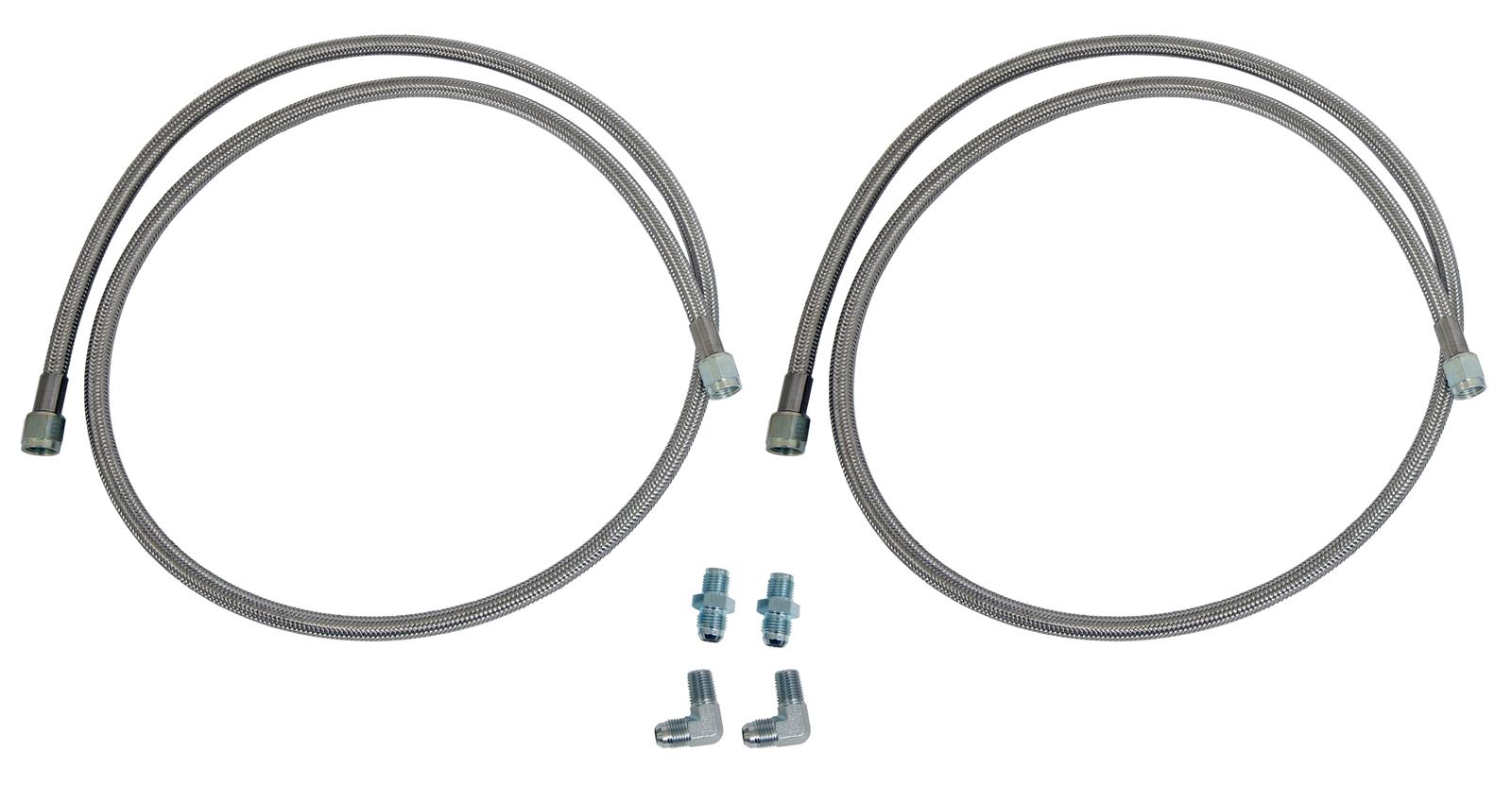 Summit Racing SUM-230322 Summit Racing™ Flexible Automatic Transmission Cooler Lines - Zander Auto Parts