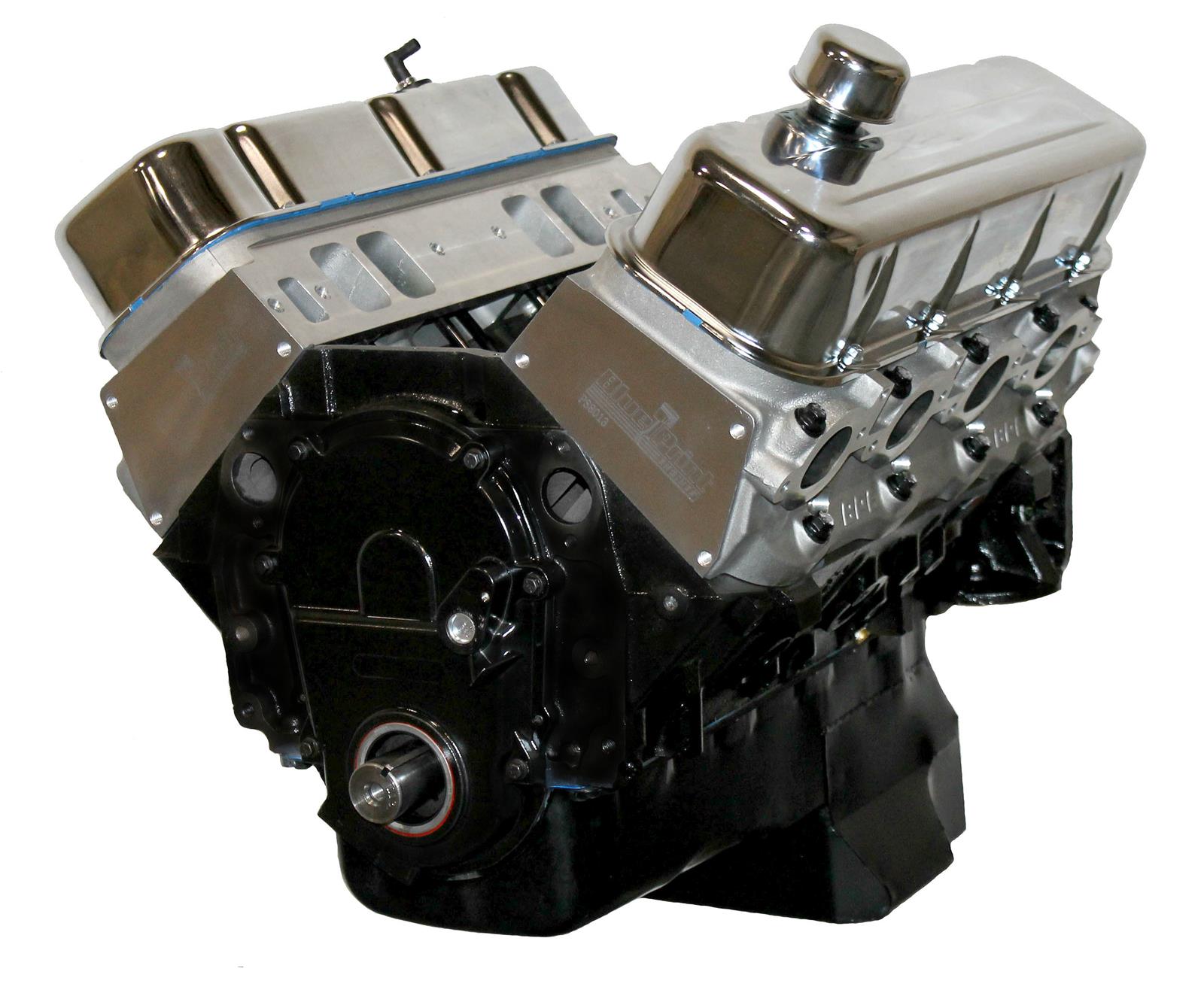 BluePrint Engines BP4967CT BluePrint Engines GM 496 C.I.D. 600 HP Stroker Dressed Long Block Crate Engines - Zander Auto Parts