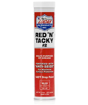 Lucas Oil 10005-30-1 Lucas Red 'N' Tacky Grease - Zander Auto Parts