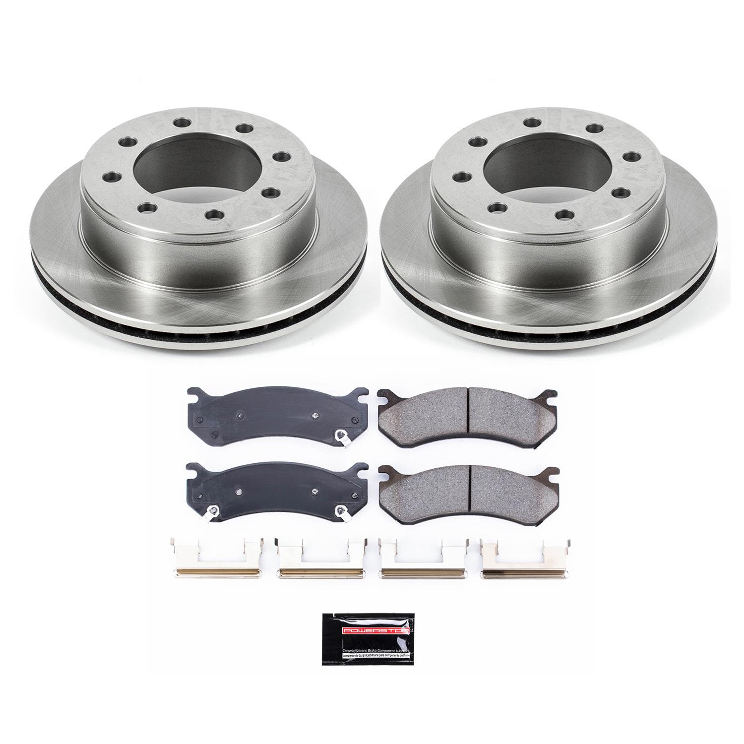 PowerStop KOE2041 PowerStop Z17 Evolution Plus Stock Replacement Brake Kits - Zander Auto Parts