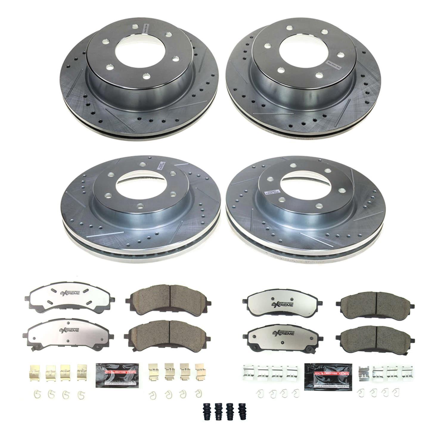 PowerStop K8448-36 PowerStop Z36 Truck and Tow Brake Upgrade Kits - Zander Auto Parts