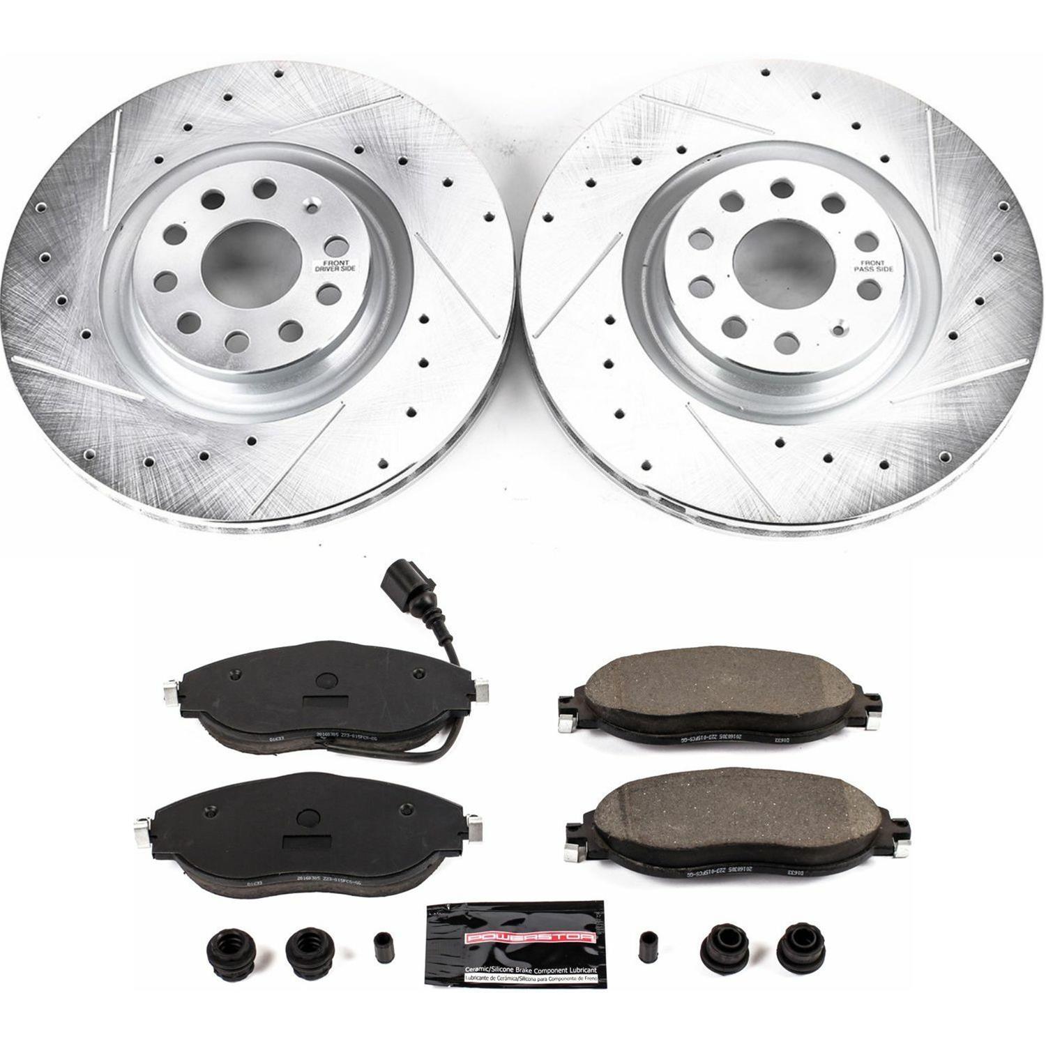 PowerStop K7175 PowerStop Z23 Evolution Sport Brake Upgrade Kits - Zander Auto Parts