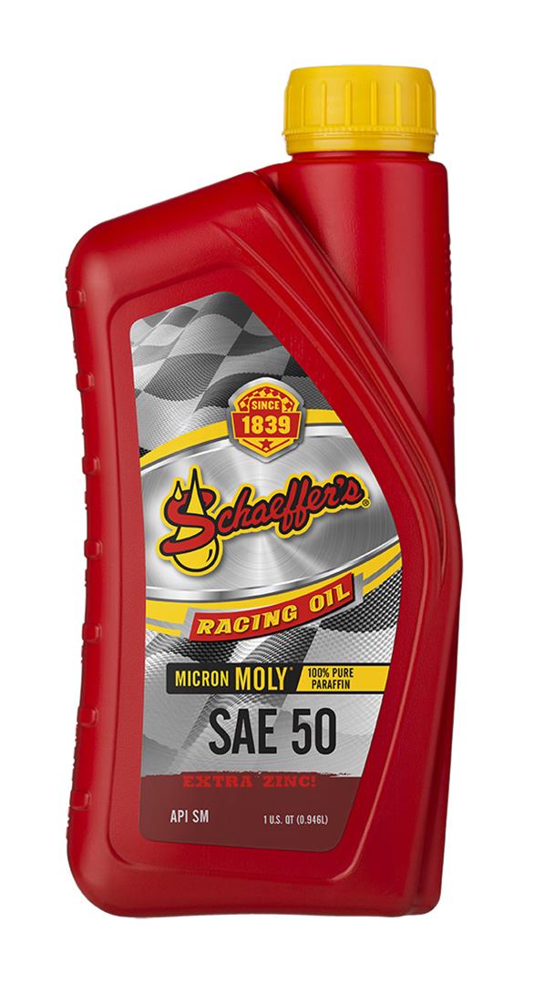 Schaeffer Manufacturing Company 011050-012-1 Schaeffer's Micron Moly Racing Oil - Zander Auto Parts