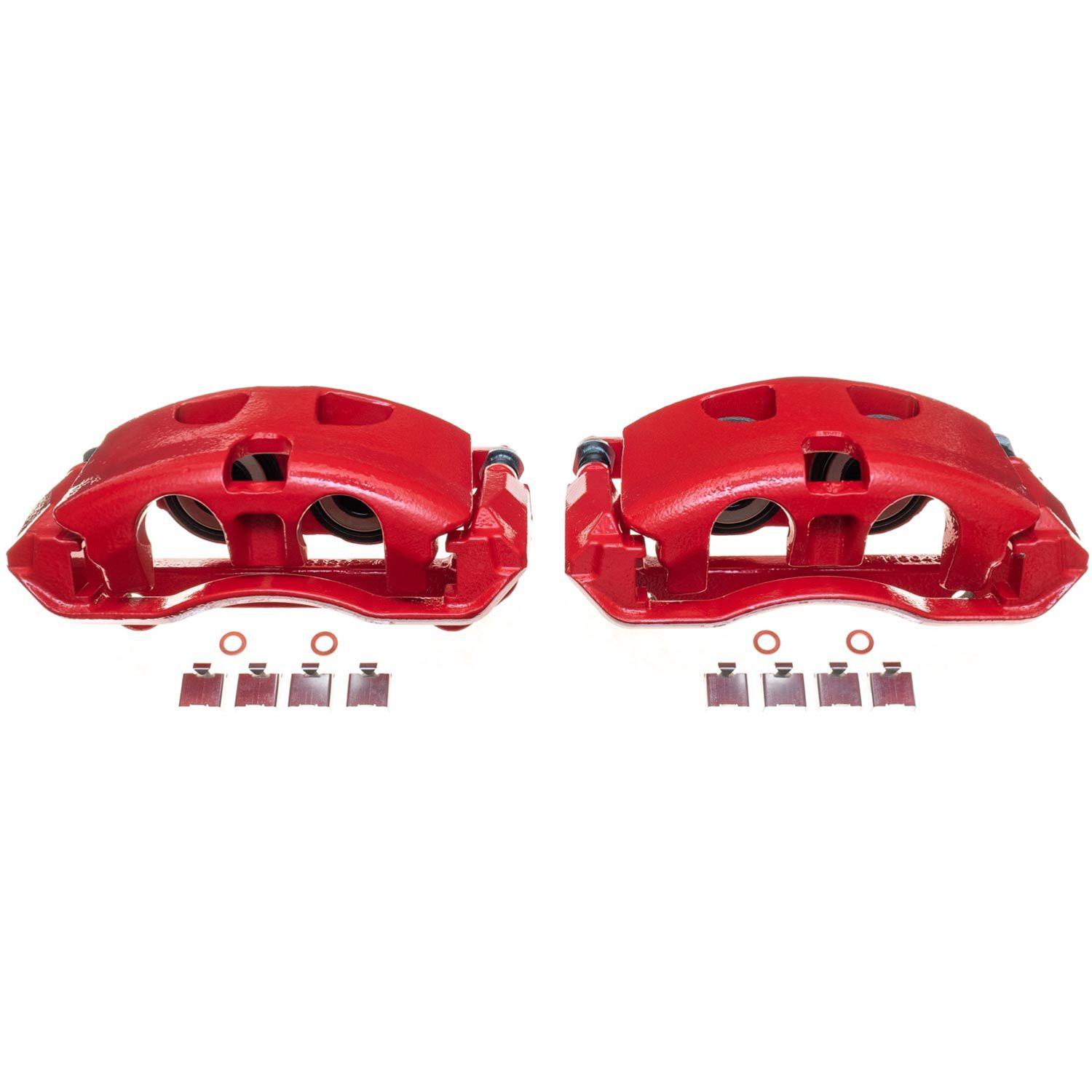PowerStop S5404 PowerStop Performance Powdercoated Brake Calipers - Zander Auto Parts