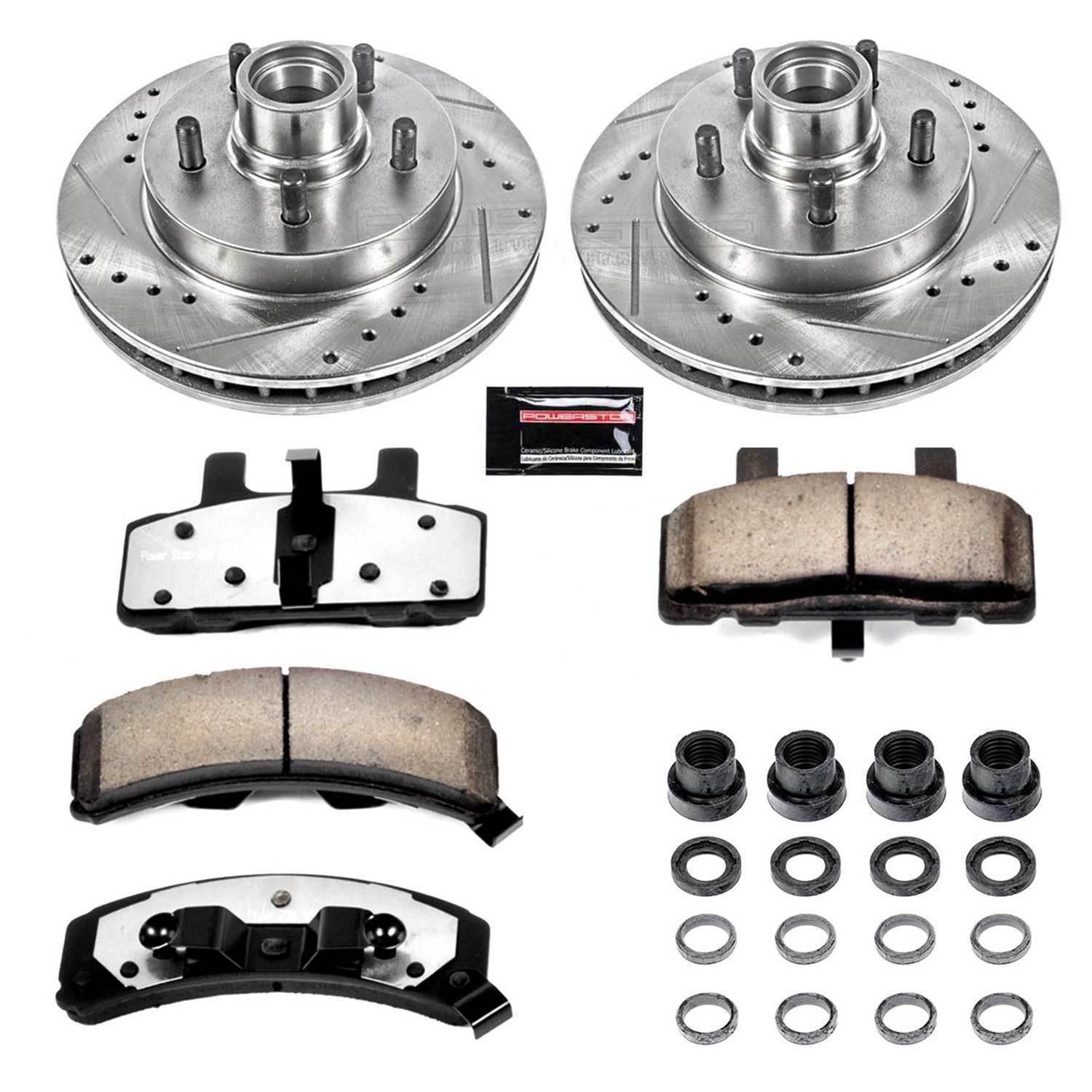 PowerStop K1990-36 PowerStop Z36 Truck and Tow Brake Upgrade Kits - Zander Auto Parts
