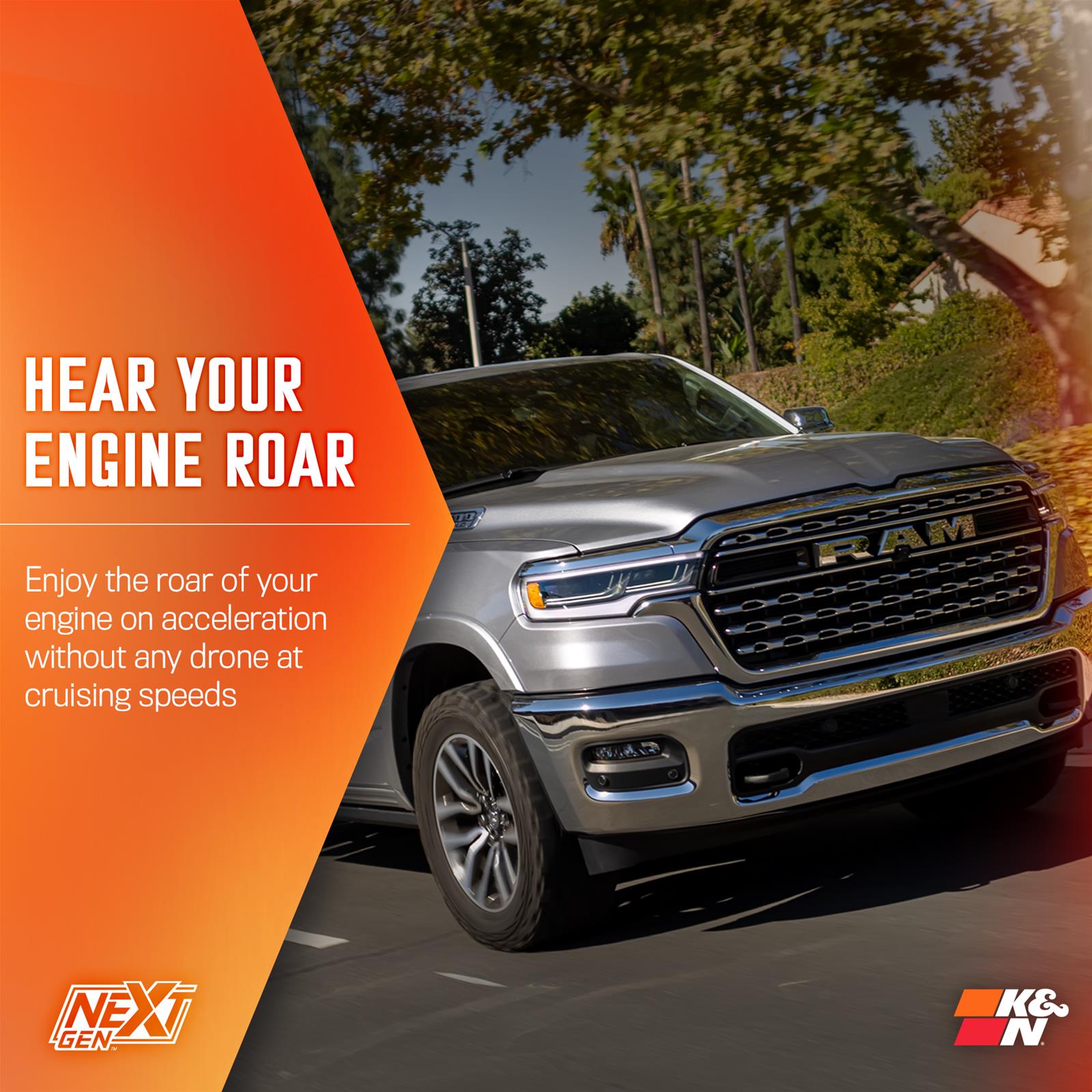 K&N 50-1598 K&N 50 Series NextGen Cold Air Intake Kits - Zander Auto Parts