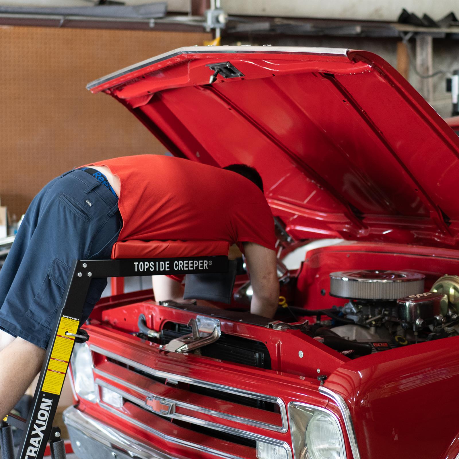 Traxion 3-100 Traxion Topside Creepers - Zander Auto Parts