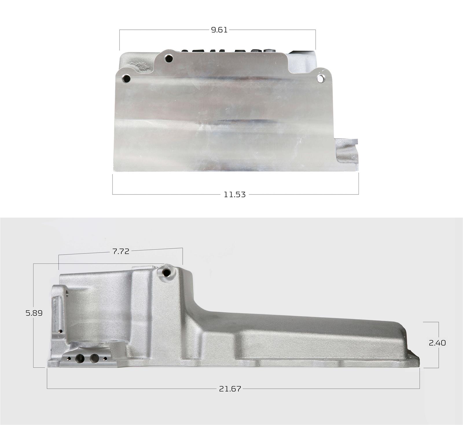 Holley 302-1 Holley Retrofit Engine Oil Pans for GM LS Engines - Zander Auto Parts