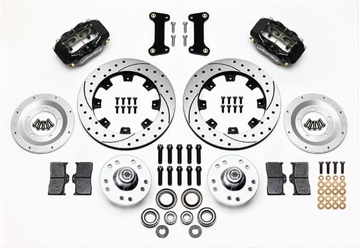 Wilwood Disc Brakes 140-11275-D Wilwood Forged Dynalite Big Brake Front Brake Kits - Zander Auto Parts
