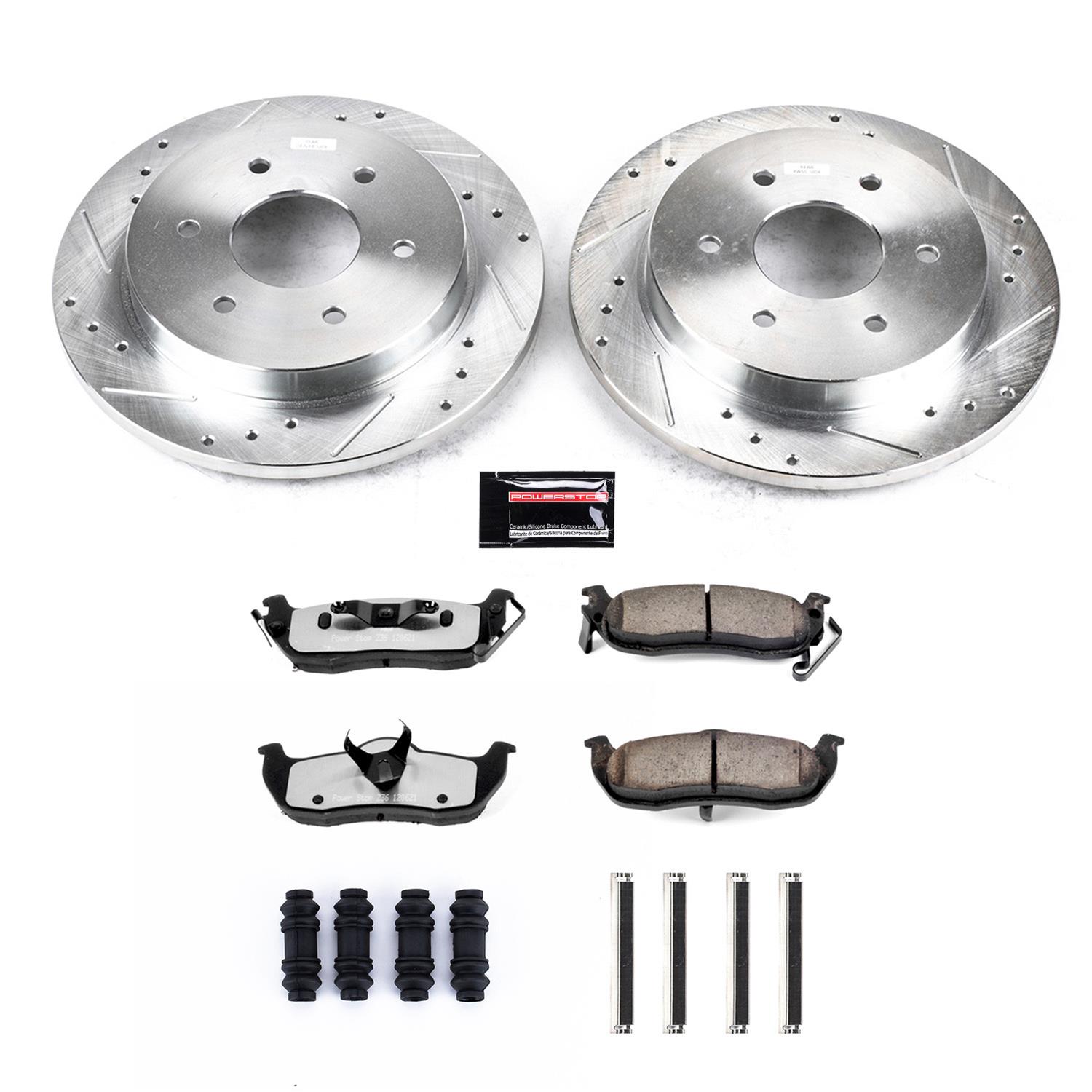 PowerStop K2445-36 PowerStop Z36 Truck and Tow Brake Upgrade Kits - Zander Auto Parts