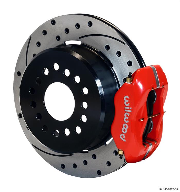 Wilwood Disc Brakes 140-9282-DR Wilwood Forged Dynalite Pro Series Rear Disc Parking Brake Kits - Zander Auto Parts
