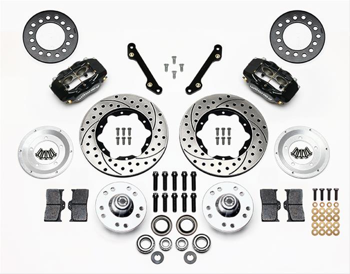 Wilwood Disc Brakes 140-11008-D Wilwood Forged Dynalite Pro Series Front Disc Brake Kits - Zander Auto Parts