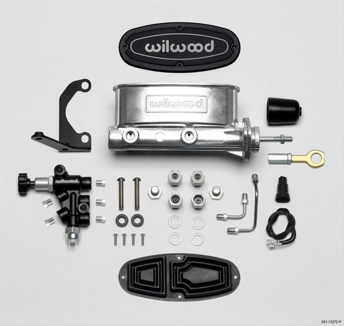 Wilwood Disc Brakes 261-14158-P Wilwood Aluminum Master Cylinders - Zander Auto Parts